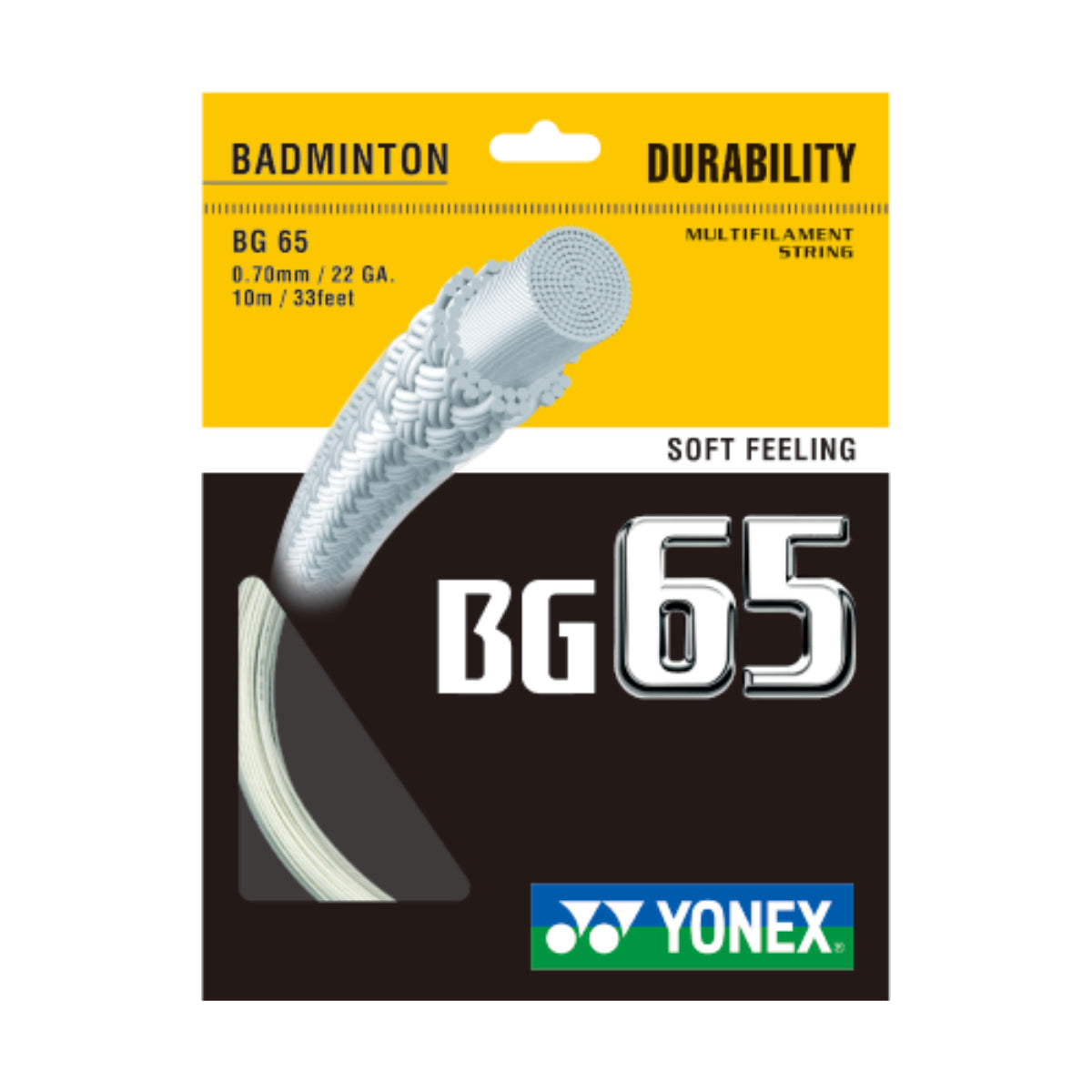 Yonex BG65 set 10 meter
