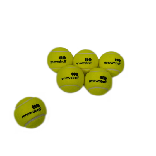 Tennisbal 100% gerecycled | 6 stuks
