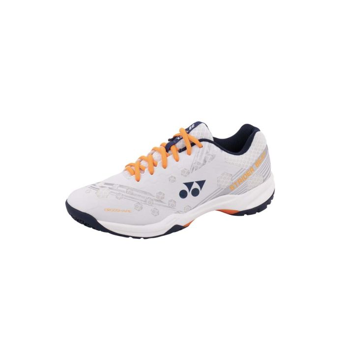 Yonex Strider Beat White Orange Badmintonschoenen | Badminton