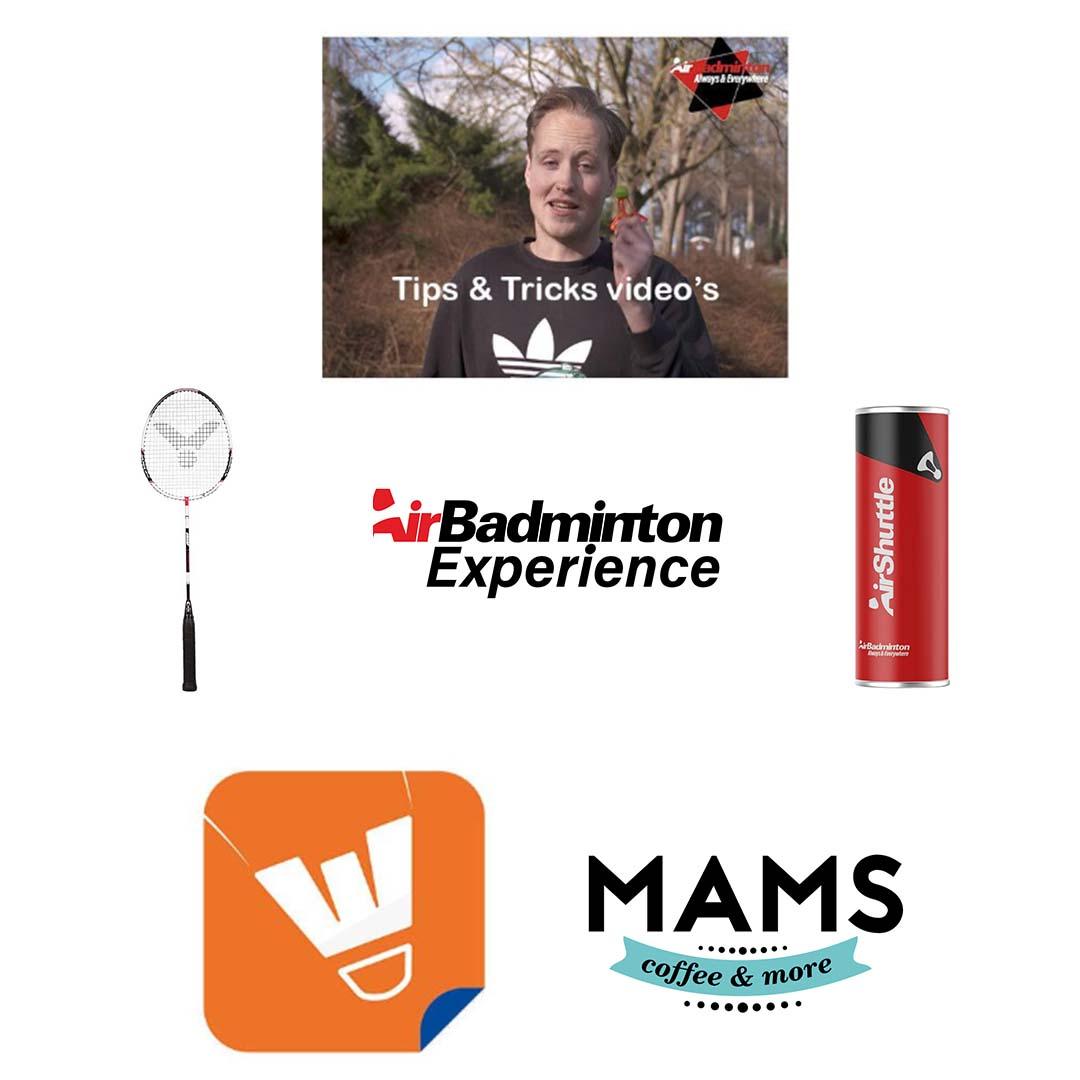 AirBadminton Experience - Badminton Nederland shop