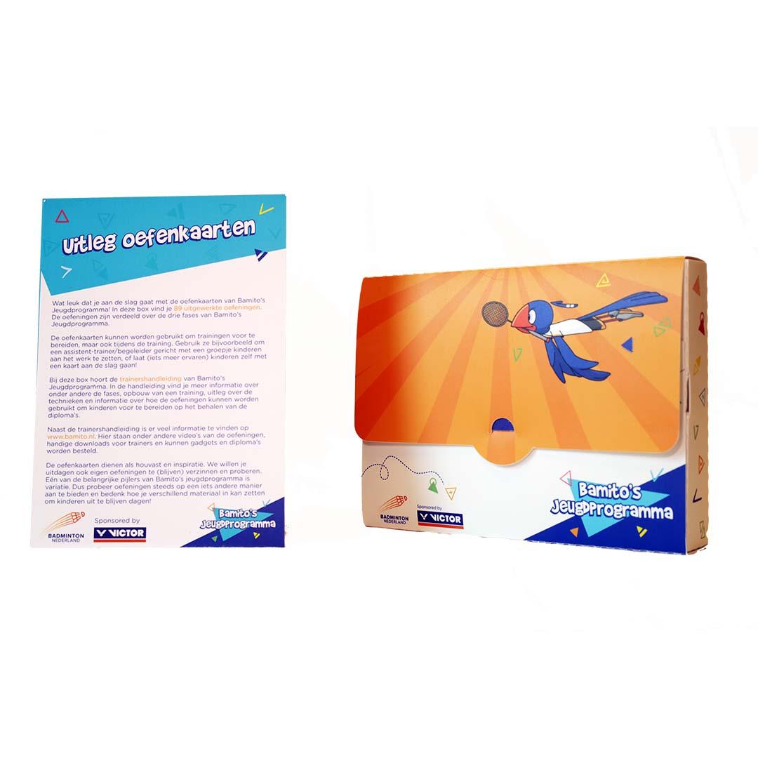 Bamito Oefenkaarten - Badminton Nederland - Shop