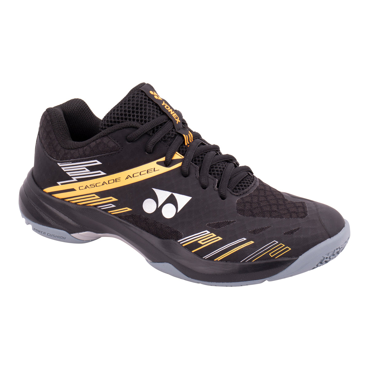 Yonex Cascade Accel Wide Black/Orange | Badminton Nederland shop