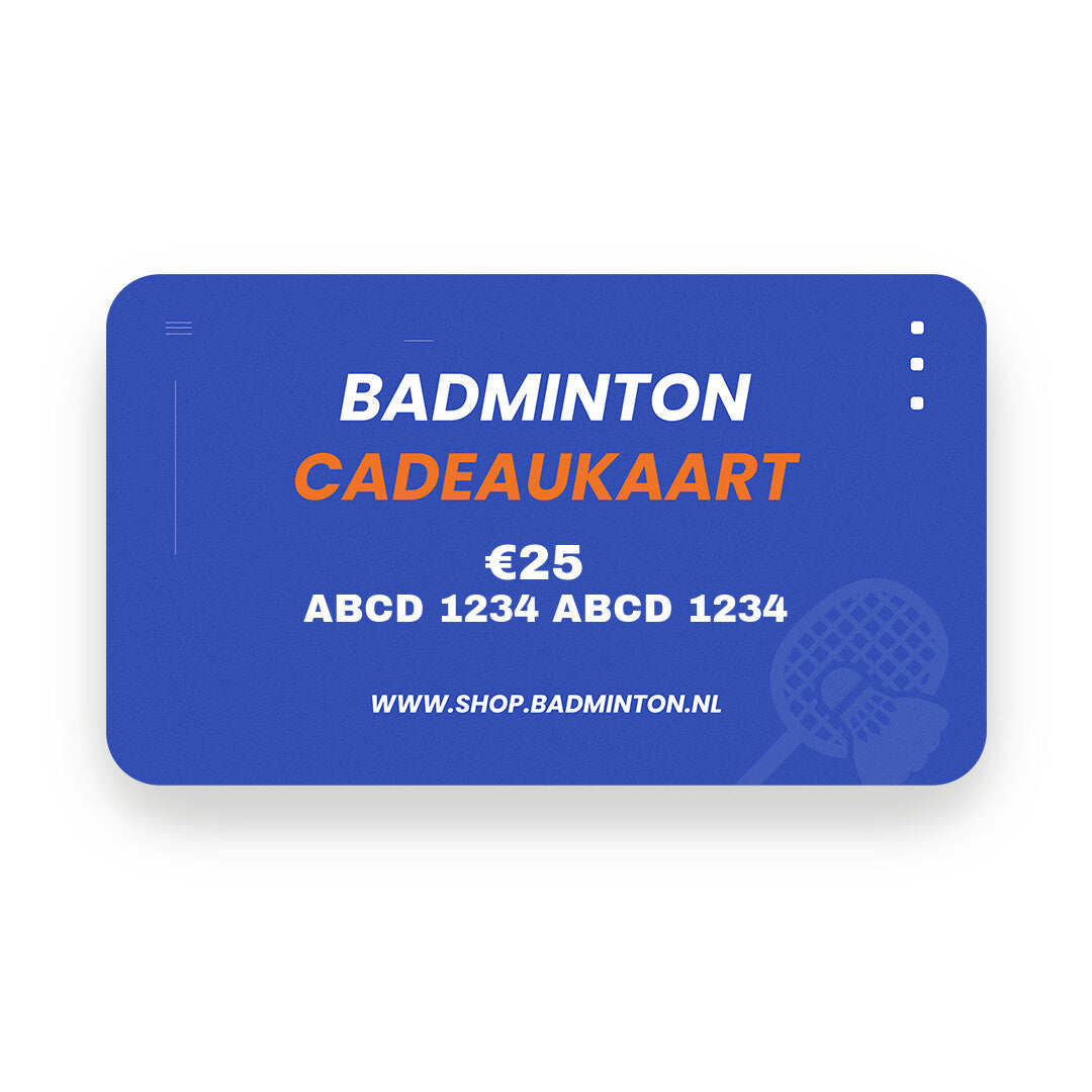 Badminton cadeaukaart €25